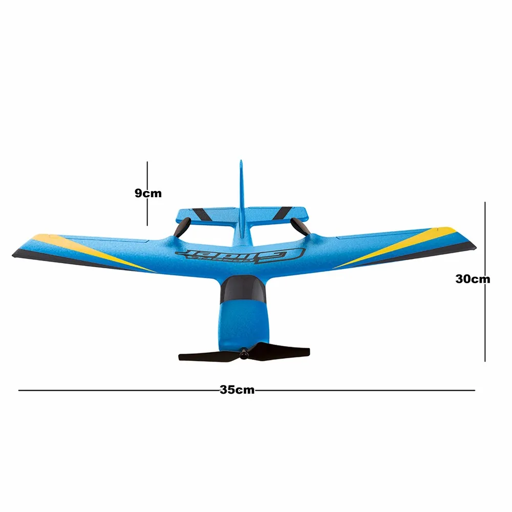 Z50 RC Самолет EPP пена планер самолет с гироскопом 2 4G 2CH RTF пульт дистанционного