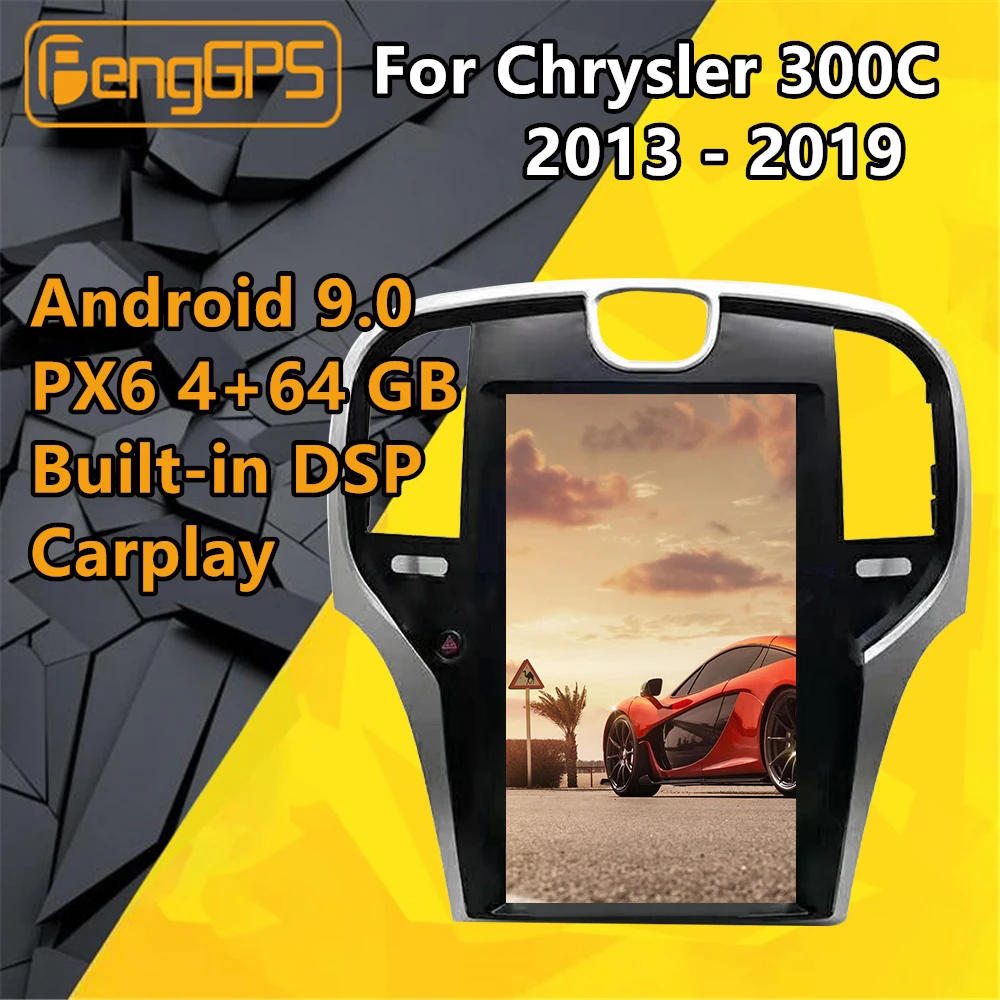 Для Chrysler 300C Android радио Автомобильный мультимедийный плеер GPS навигация головное