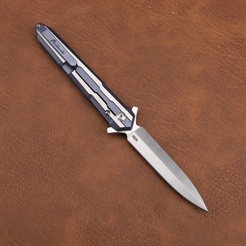 Новый маленький меч для активного отдыха лезвие M390 титановая ручка TC4