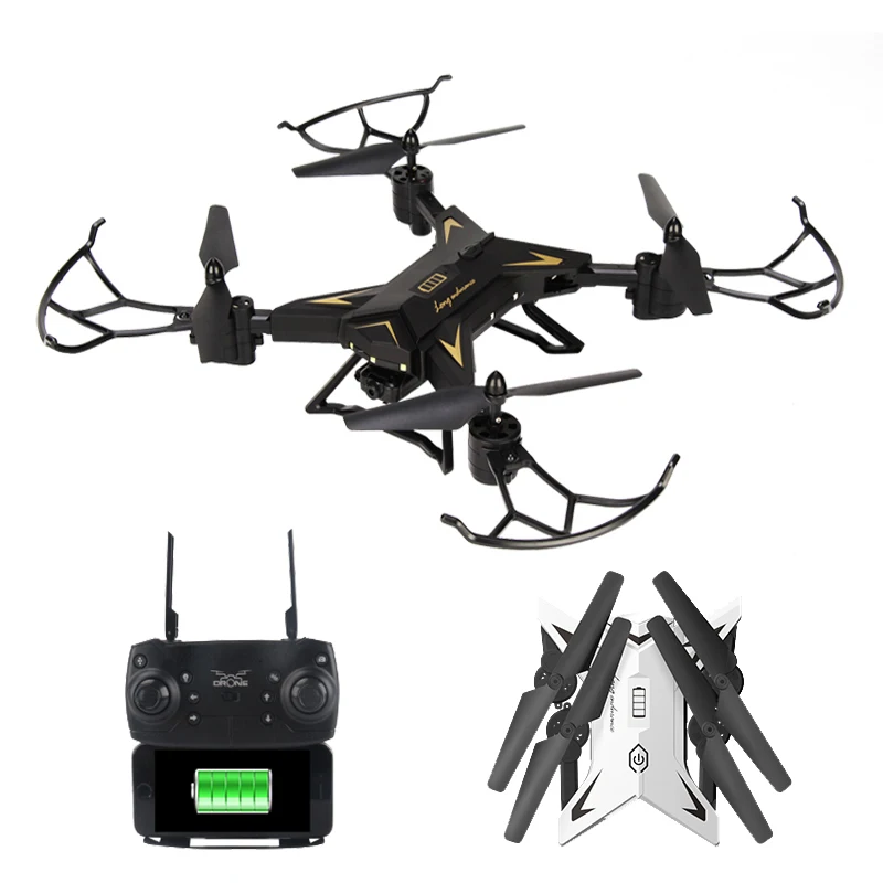 15 минут складной Дрон KY601S Радиоуправляемый с 1080P HD камерой Wi Fi живое видео