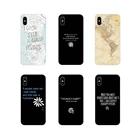 Карта с цитатой Аляски для Huawei Y5, Y6, Y7, Y9 Prime Pro, GR3, GR5 2017, 2018, 2019, Y3II, Y5II, Y6II, аксессуары, чехлы для телефонов