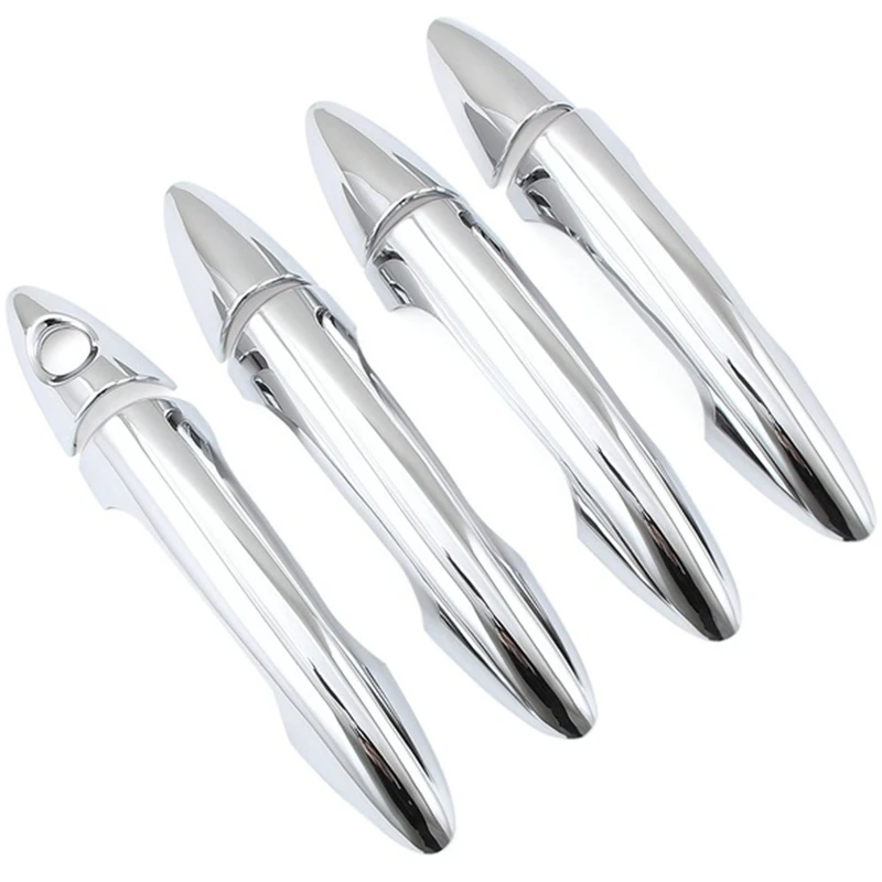 Хромированная накладка на дверную ручку из АБС пластика для Hyundai Solaris Verna I25 2011 2012