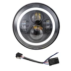 7-дюймовая мотоциклетная светодиодная фара в стиле ретро, мотоциклетная фара для Honda Hornet 900, Cafe Racer 883, Sportster, Street Glide, Road King