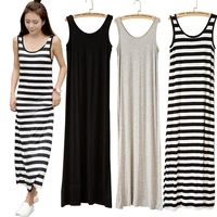 ssummer european and american style bottoming vest dress mm loose plus size plus size slim sleeveless dress
