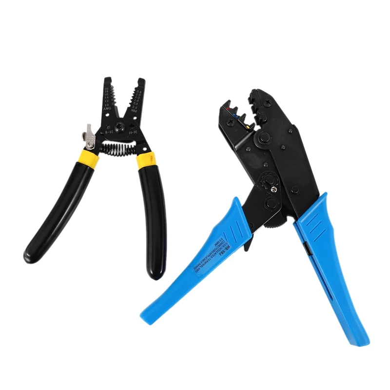 

421 Pc Set Heat Shrink Wire Connectors Kit Wire Crimper 30J 0.5-6 Electrical Insulated Crimp Marine Automotive Terminals Termina