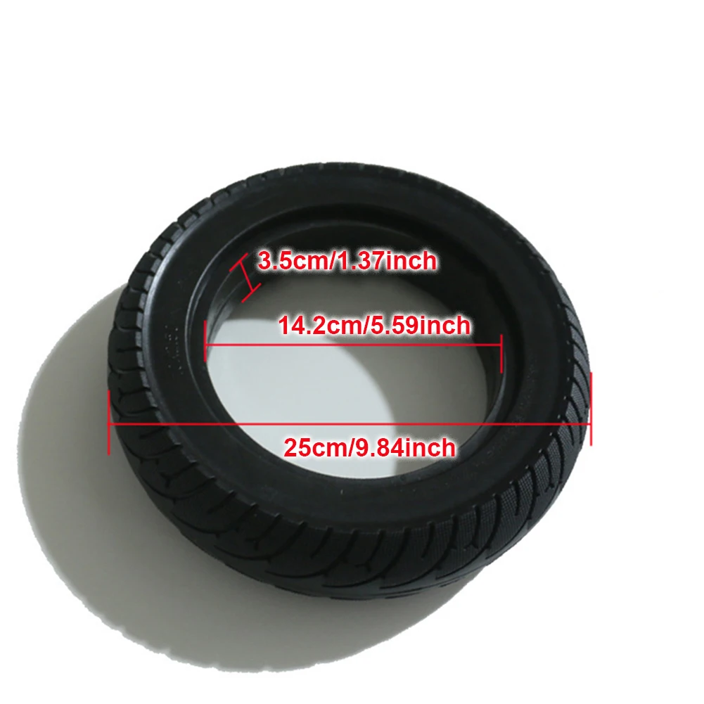 10*2.5 Solid Tire 10 Inch For Electric Scooter Folding E-bike Widened Tyre scooter accessories электросамокат patinete elétrico