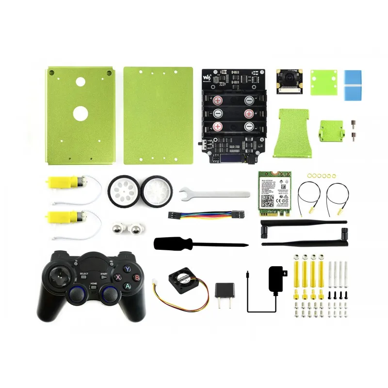Дополнения для Jetson Nano сборки JetBot AI Smart Robot Kit поставляется с 8MP 160 ° FOV Camera Module