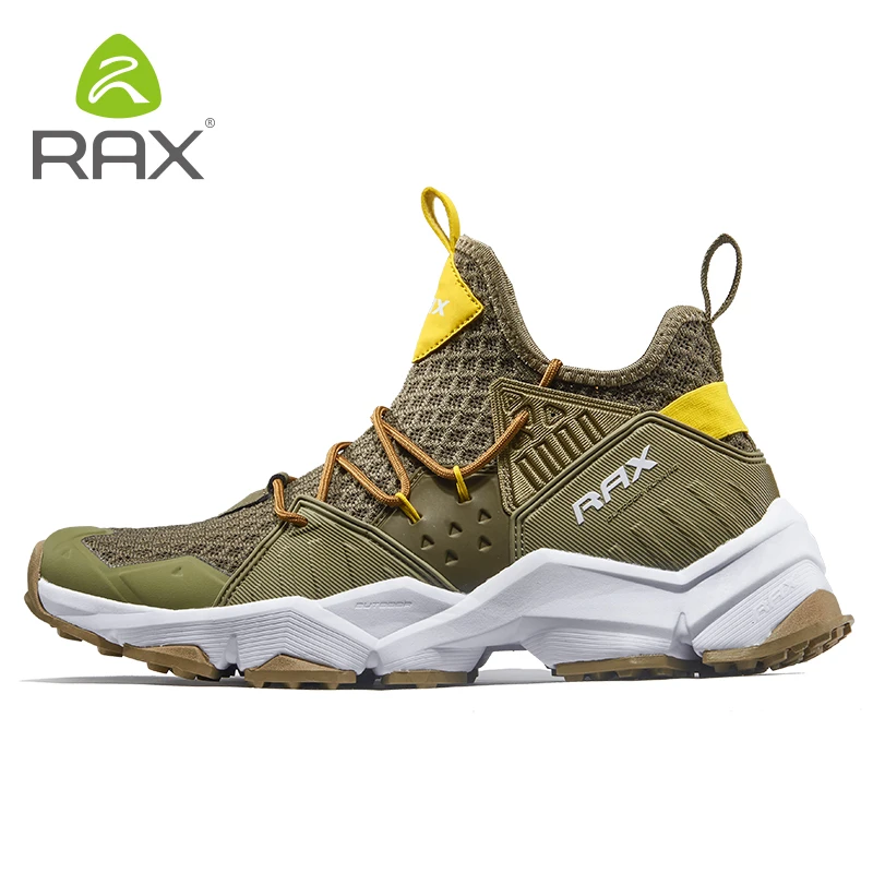 Rax New Running Shoes for Men Breathable Mesh Jogging Mens Luxury Designer Sneakers Man Gym Women Shoes Outdoor Sport Shoes Male