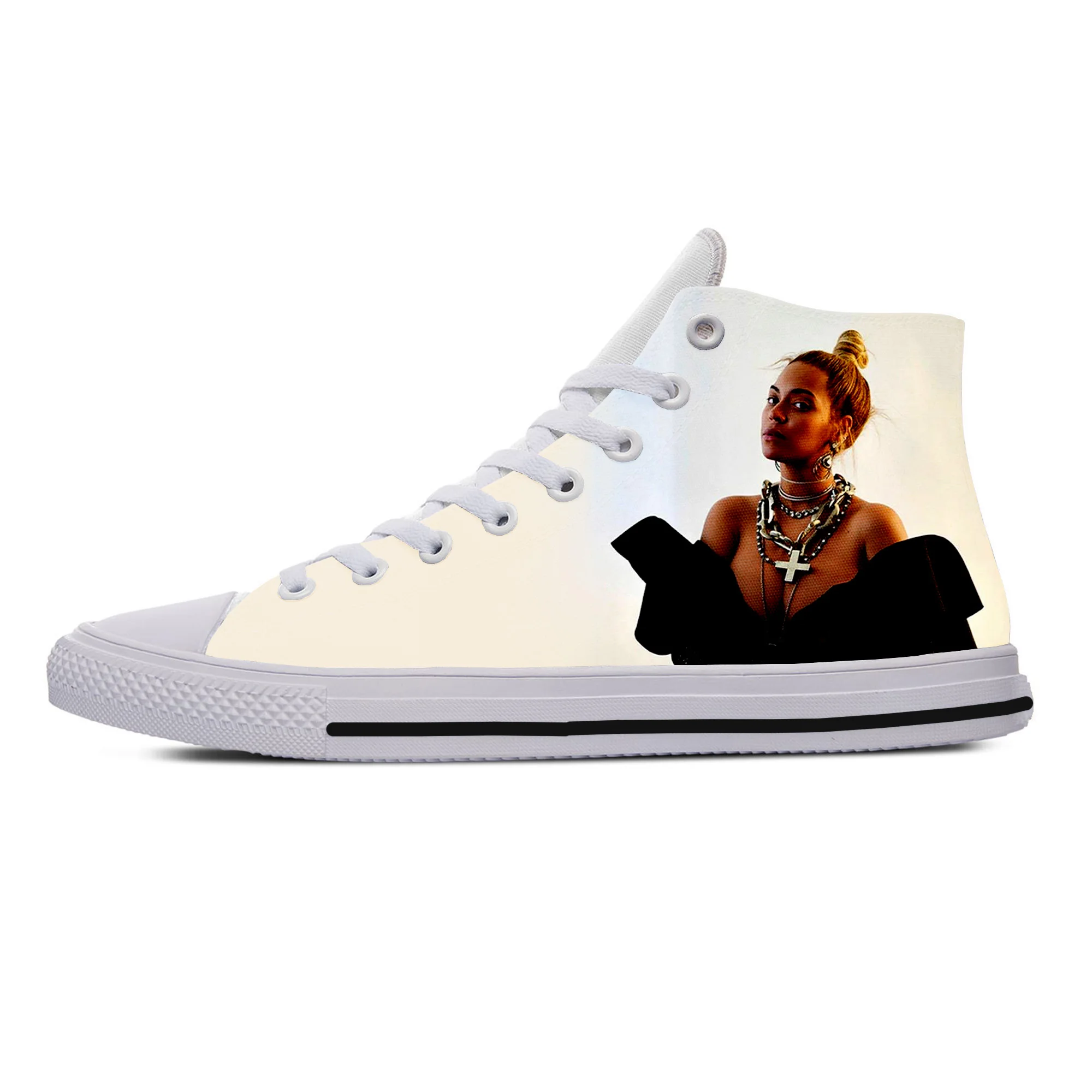 

2019 hot fashion 3D beyonce High Sneakers for men/women high quality 3D printing handiness casual shoes