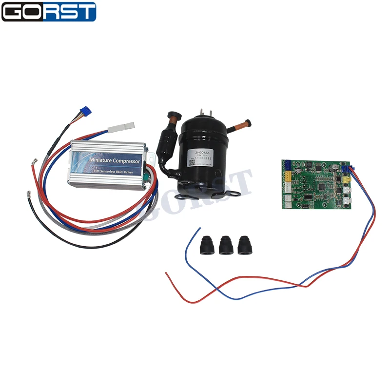 ZH2012A DC 12V автомобильный Холодильный воздушный компрессор холодильник