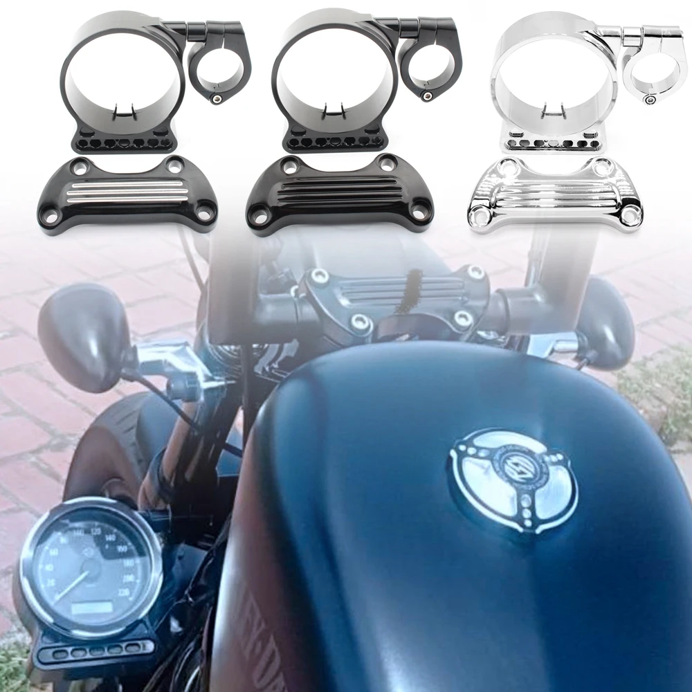 Per Harley Sportster 883 XL parti del motociclo strumento tachimetro staffa custodia custodia montaggio laterale copertura di trasferimento 1995-2015