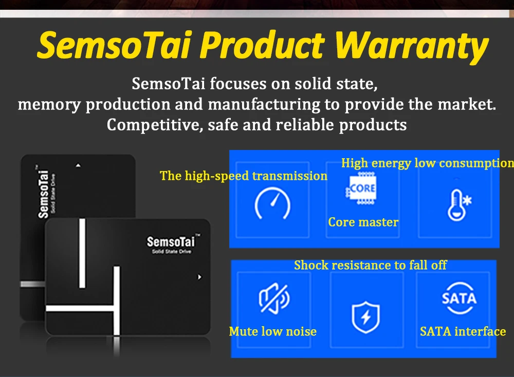Semsotai 2,5 дюйма ssd 120 ГБ hdd SATA III 3D NAND флэш-память TLC 450 МБ/с. кремния motion Внутренние твердотельные жесткие диски для настольных