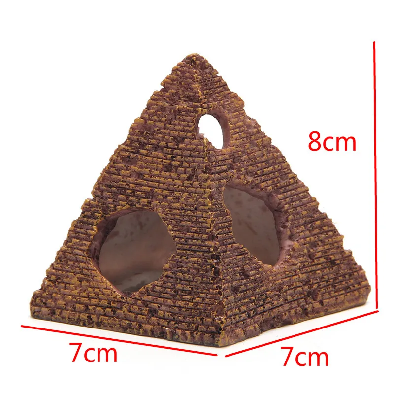 Популярная аквариумная египетская пирамида украшение для аквариума старинное