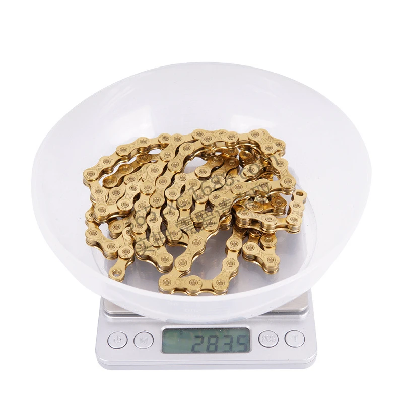 

ZTTO 9 Speed MTB Mountain Bike Road Bicycle Parts High Quality Durable Gold Golden Chain for Parts K7 System bicycle accessories