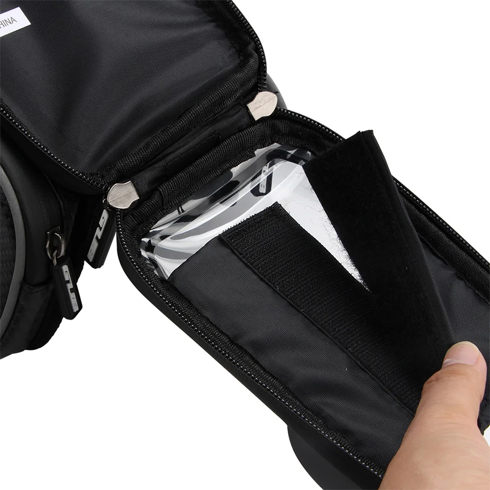 

1Pc New 925 6.6 Inch Mobile Phones Bike Front Frame Bag Waterproof Bicycle Top Tube Cycling Touchscreen Phone Mount Case
