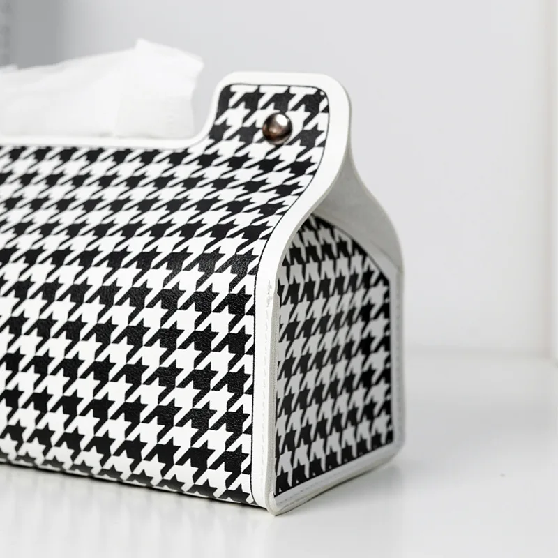 Скандинавский ins простой черный и белый клетчатый домашний креативный