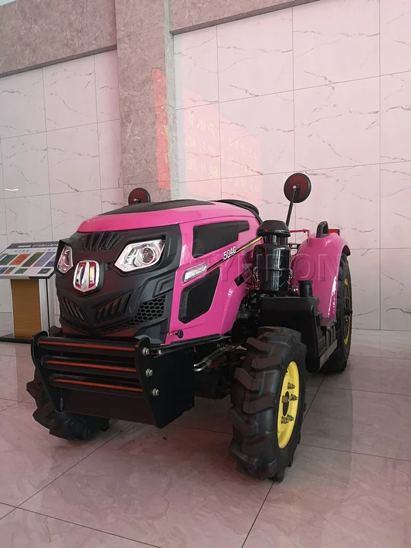 Трактор полноприводный 50 л. С. теплый дом сад ферма гидравлический трактор