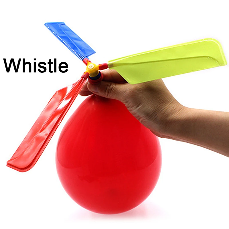 

1pc Creative Latex Aircraft Helicopter Balloon Toy For Kids Birthday Gifts Party Supplies New