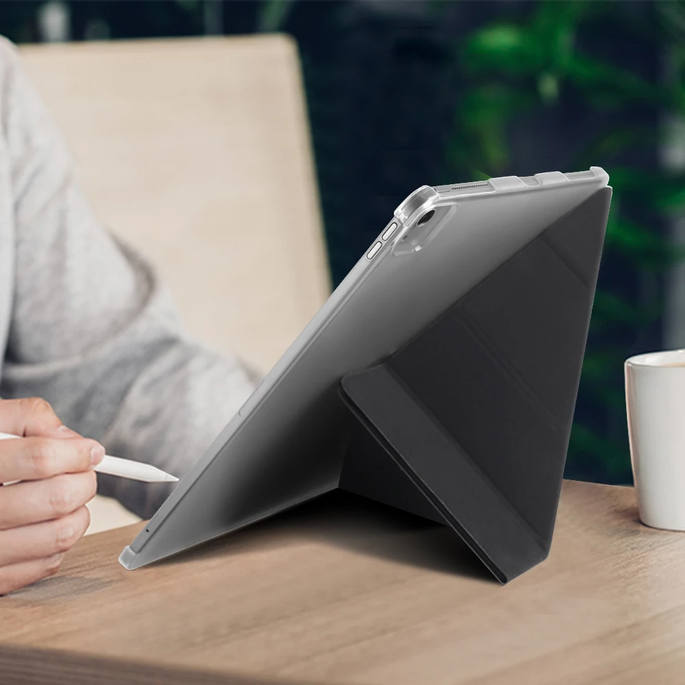 Умный чехол для iPad Pro 12 9 дюйма 2020 GOLP из искусственной кожи с магнитной застежкой +