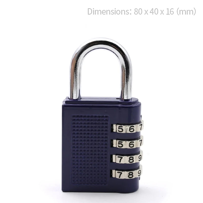 Pro 4 набора цифр Пароль замок для велосипеда велосипедный складной металлический