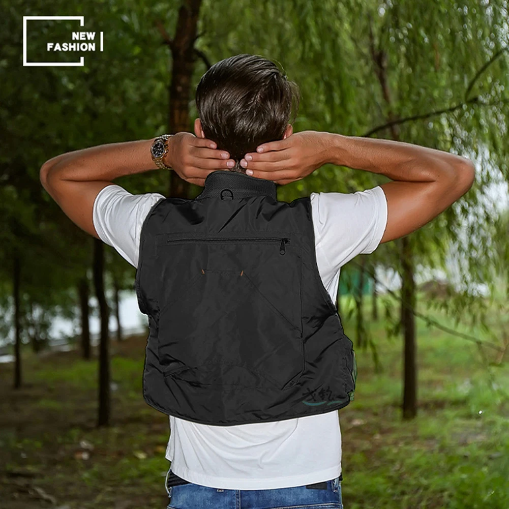 Жилет рыболовный с несколькими карманами для взрослых и детей |