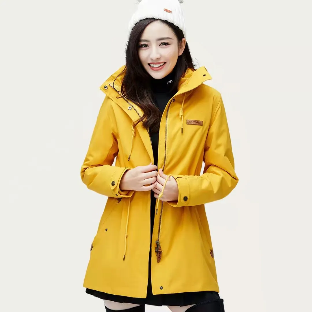 

Xiaomi PELLIOT Jacket coat women's three in one fleece removable spring and autumn coat wind proof and warm outdoor clothing