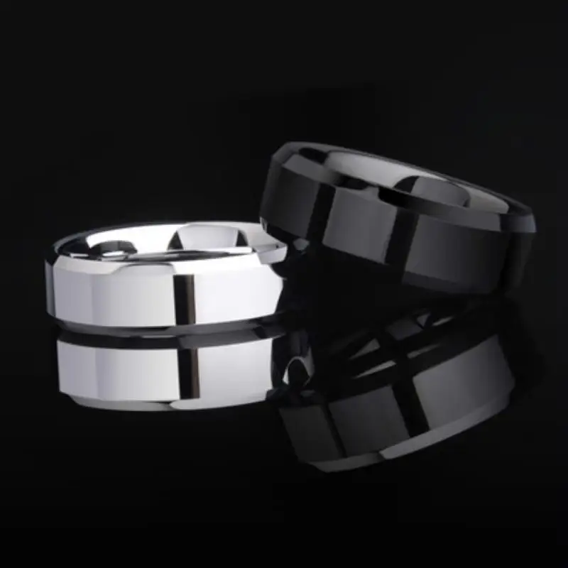 11 большая акция гламур титановое кольцо золотые антиаллергенные гладкие Простые