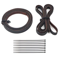 3d printer artillery accessories for genius gates 2gt 6 x y axis belt rubber printer accessories opening timing belt for genius
