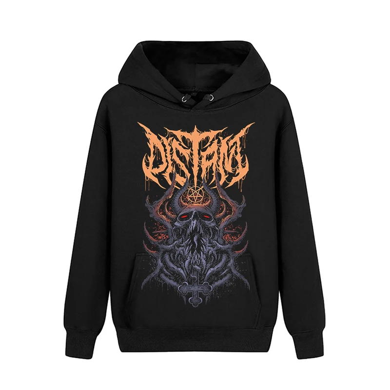 7 Designs Distant Rock Band Pollover Sweatshirt Rocker Soft Warm Heavy Extreme Metal Hoodies Sudadera Punk Fleece