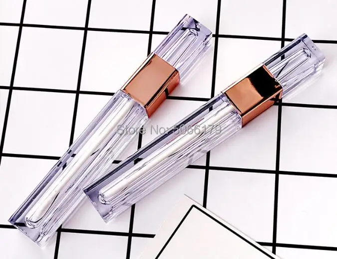 3 5 мл квадратный прозрачный макияж блеск для губ Губная помада трубка пустая