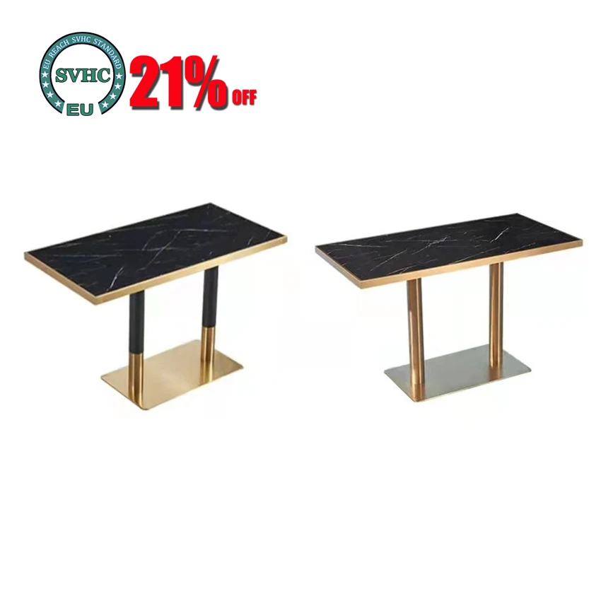 

Минималистичный маленький обеденный стол в скандинавском стиле, прямоугольный десертный стол в западном стиле для вестибюля отеля, магази...