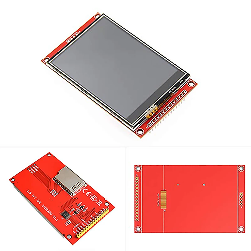2 8 дюймовый цветной TFT ЖК-экран модуль дисплея SPI серийный привод 240x320 | Компьютеры