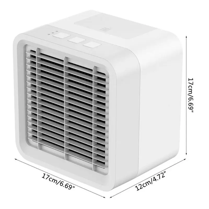 Мини USB Кондиционер вентилятор увлажнитель влажный очиститель кондиционер