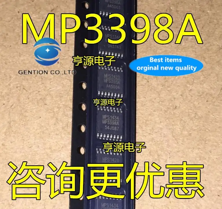 

10 шт., 100% оригинальная новинка, реальная фотография, MP3398 MP3398A MP3398AGF-Z, блок питания ЖК-дисплея, ультратонкая компактная фотография