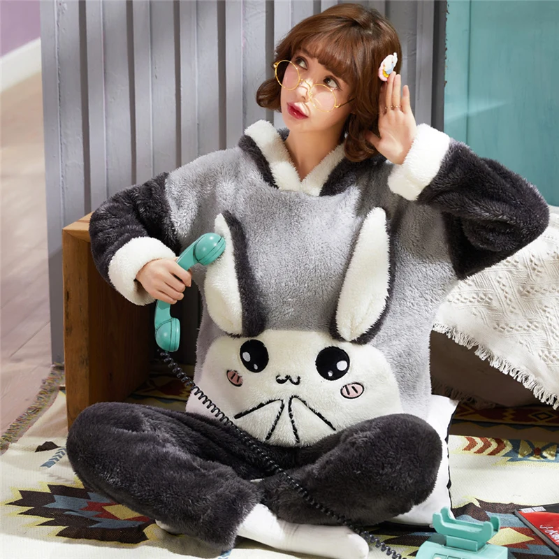 Пижама женская зимняя для девочек | Женская одежда