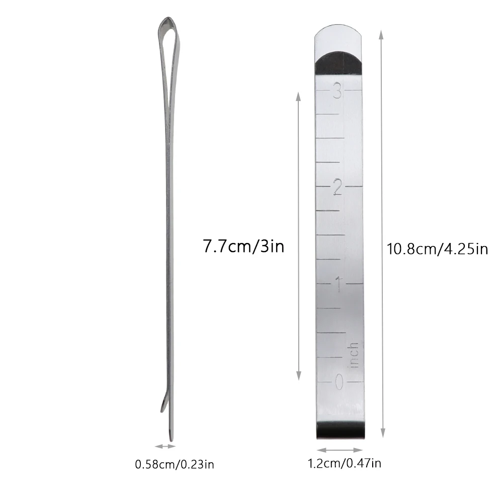 4 шт. металлическая швейная опрессовочная клипса из нержавеющей стали зажимы для