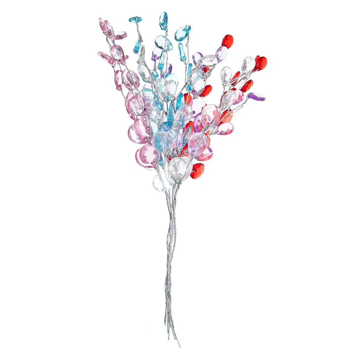 Новинка 50 шт./упак. прозрачные акриловые капли хрустальный шарик спрей проводные