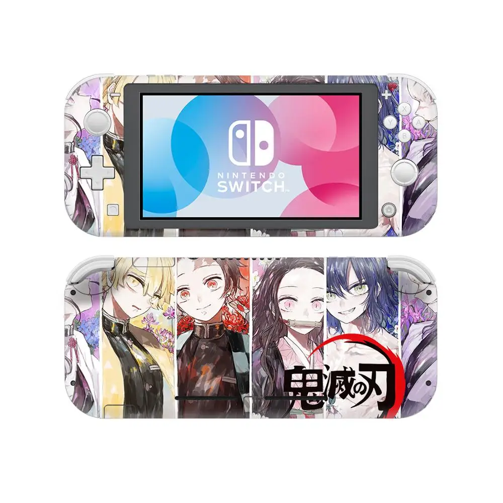 Демон убийца: Kimetsu без Yaiba Nintendo переключатель кожи Стикеры Для Lite Защитная пленка