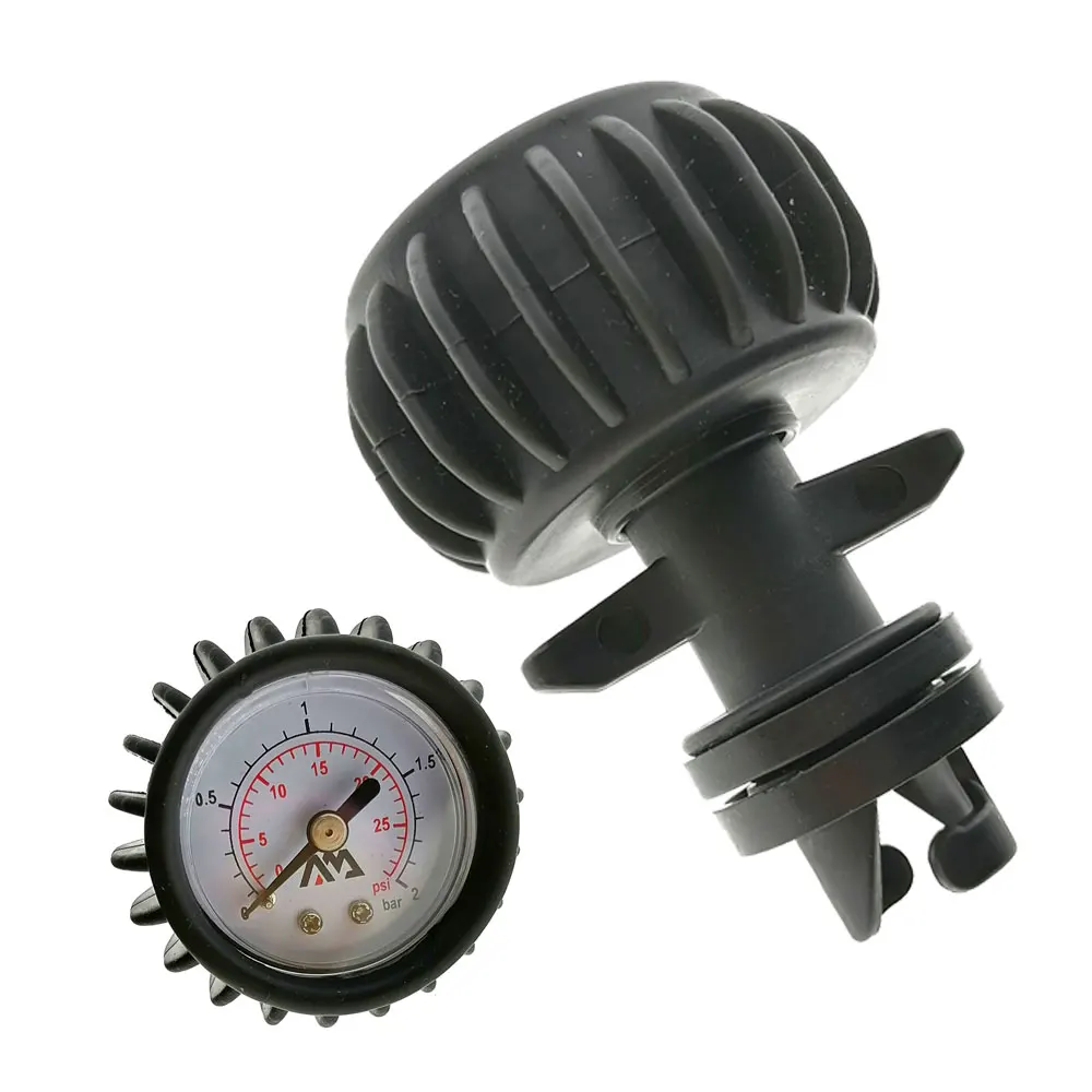 

for inflatable boat air pressure gauge air thermometer kayak test air valve connector SUP stand up paddle board etc
