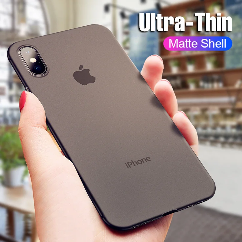 Luxury Shockproof Ultra Thin Case Cover On The For IPhone 7 6 6s 8 Plus Silicone X XS Max XR TPU Soft |