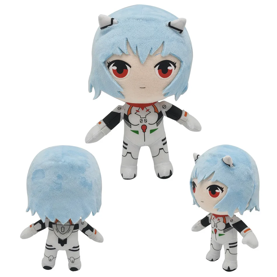 

Rei Plush Doll Kawaii Ayanami Rei Plush Toys Rei Plush Anime Stuffed Plush Toys Christmas Birthday Gift for Kids Princess Pillow