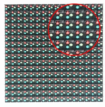 Уличный светодиодный модуль для обслуживания P10 |