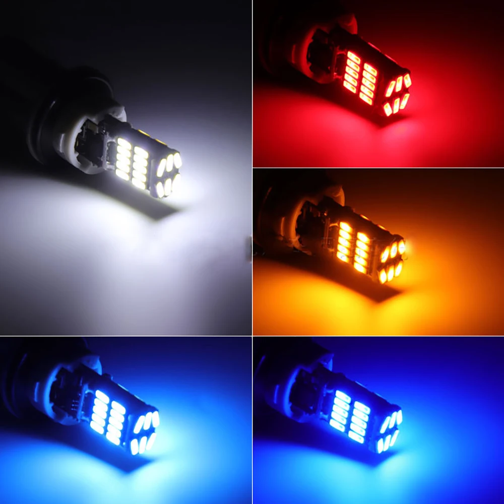 100 шт./лот LED T10 W5W 194 Canbus 4014 26SMD автомобильная лампа для чтения боковой маркер