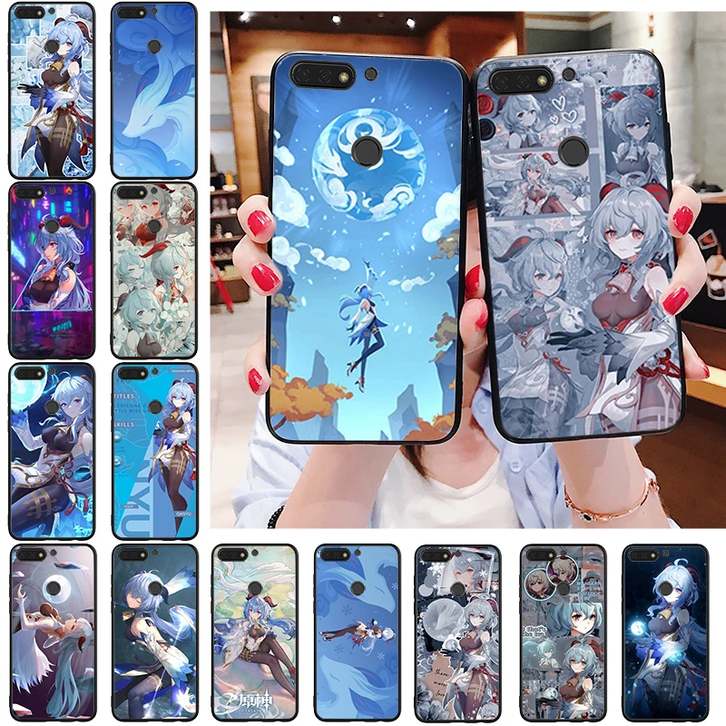 

Genshin Impact GanYu Game Phone Case For Huawei Honor 10X Lite 20 7X 7A 7C 8A 8C 8X 9X 9A 9S 7S 10i 20i 20S 20lite