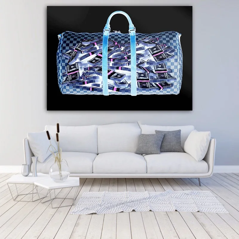 

Poster Canvas Prints Money Under X-ray Cuadros Canvas Painting Pictures For Home Design Paintings Dollar Tuinposter Wall Prints