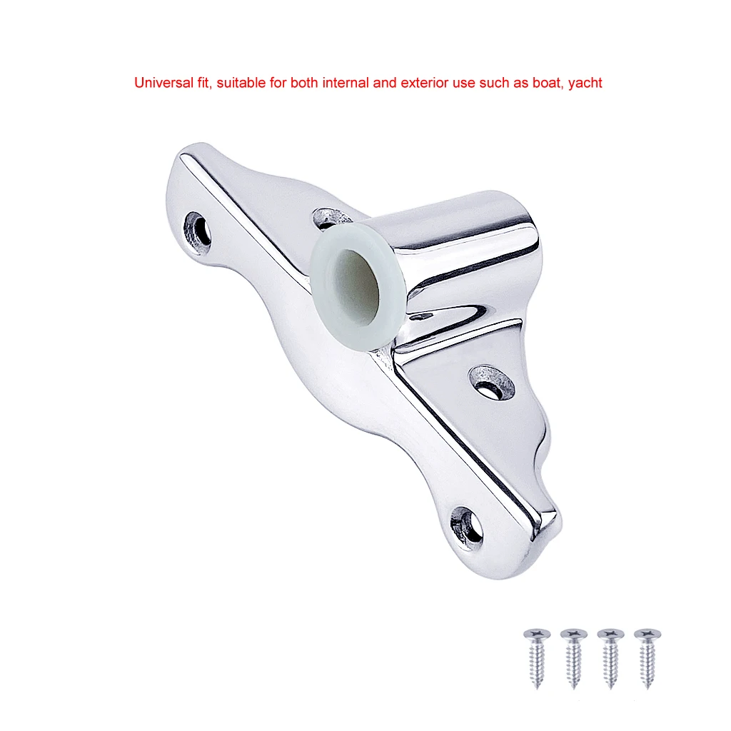 

2X Stainless Steel 316 Side Mount Rowlock Boat Row Lock Oarlock Support Bracket Oar Sockets Marine Yacht Kayak Canoe Accessories