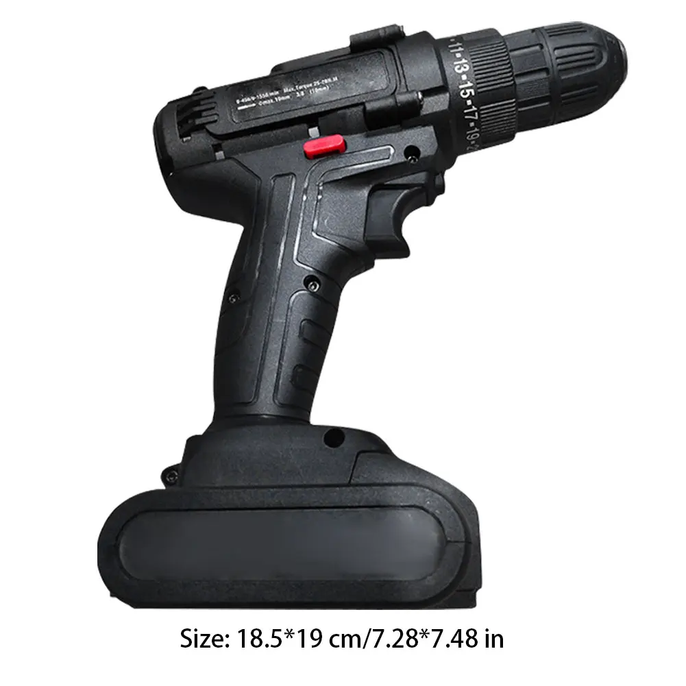 

36V Cordless Drill Driver Variable Speed Multifunction Rechargeable Electric Screwdriver Battery Drill Motor Home Power Tools