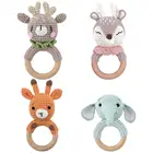 1 шт., детский деревянный Прорезыватель для зубов