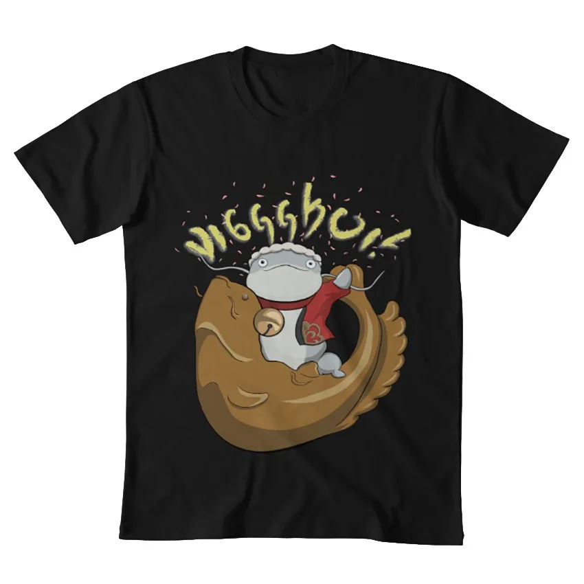 Wasshoi! Футболка ffxiv namazu heavensward Final Fantasy XIV catfish Симпатичные mmo игровые игры