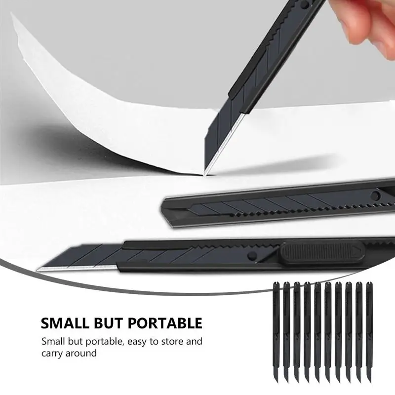 

24pcs Retractable Cutters Art Cutters Paper Cutting Tools Paper Cutters for Paper